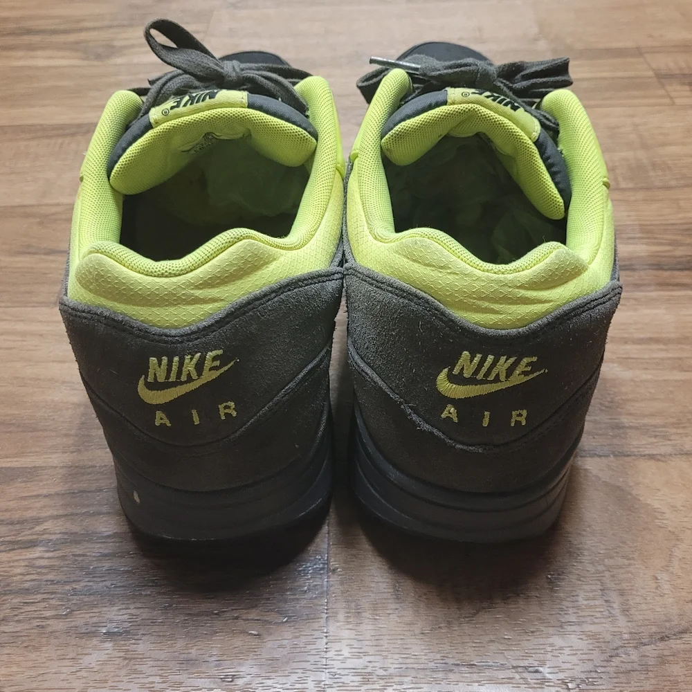 Nike Air Max 1 Split Black Volt Sz 11.5 - Picture 7 of 9